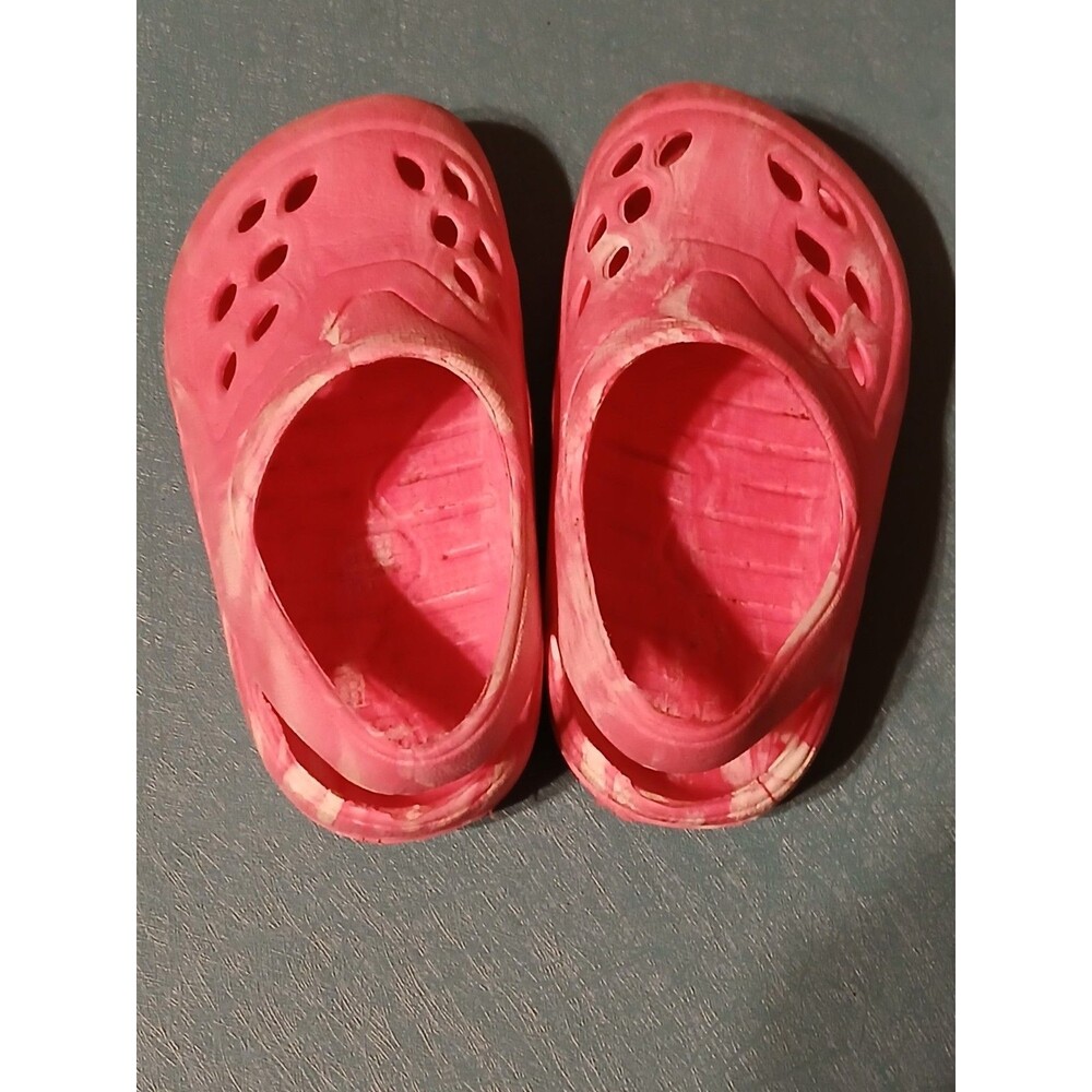Pink Clogs Made in USA  Kids size 7